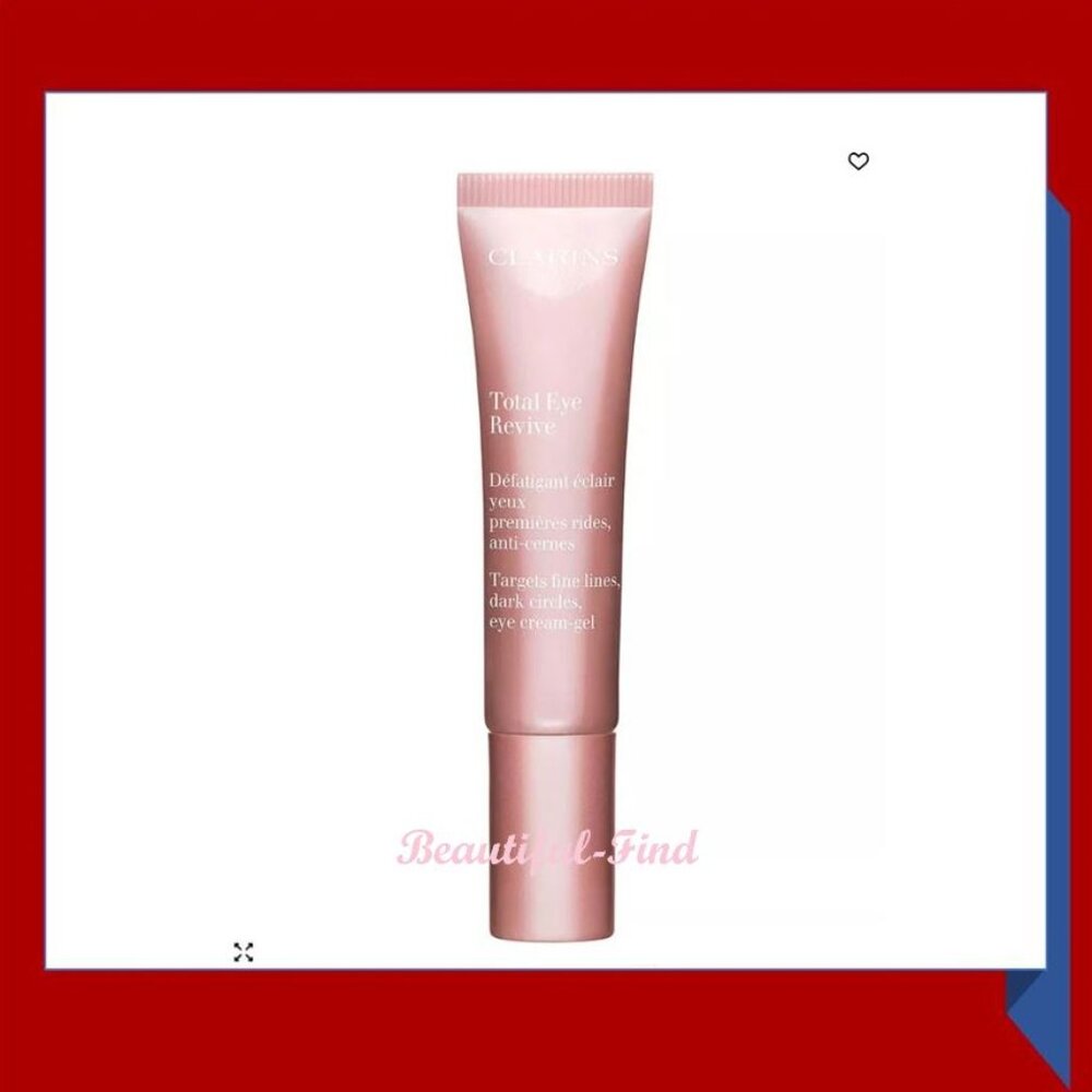 Clarins Total Eye Revive Eye Cream, 0.5 oz. NIB